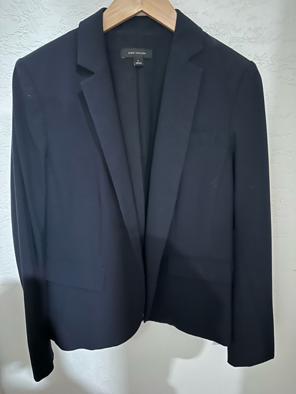 Ann Taylor Navy Classic Blazer
